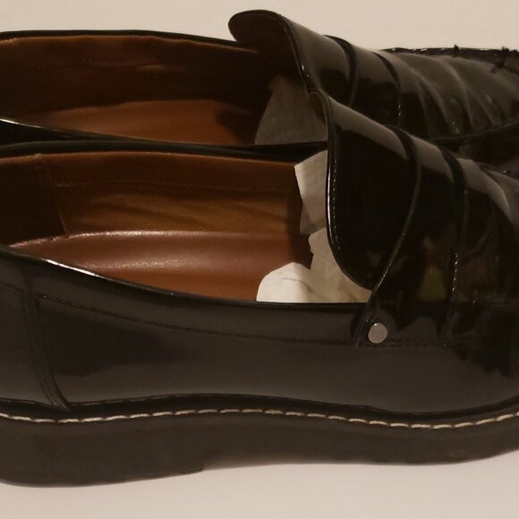Franco Sarto Cassandra Platform Penny Loafer Medium Width Size 7.5 Women's - Picture 5 of 7